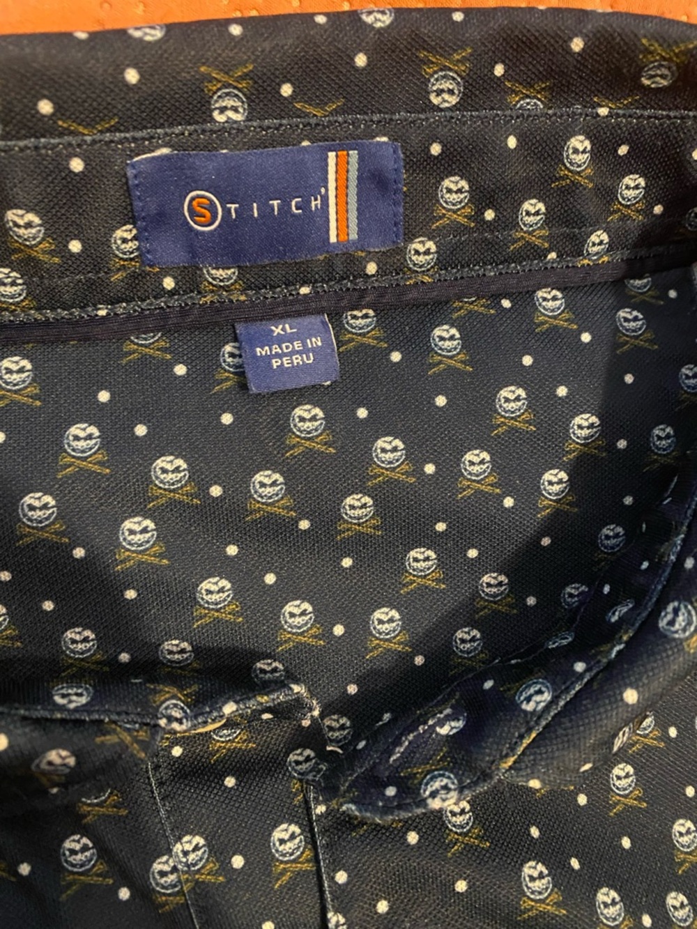Stitch golf shirt